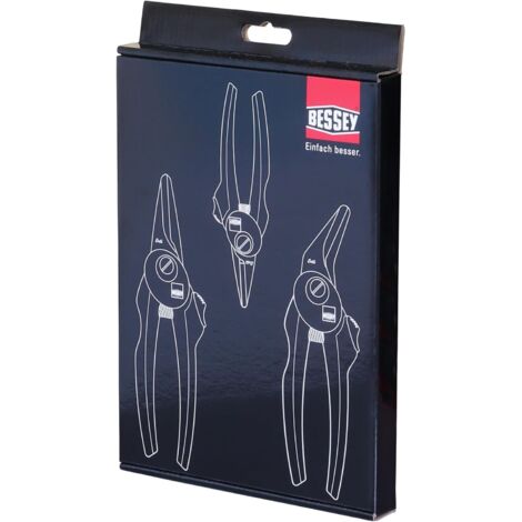 Bessey COMBI-SET-A D47-2 + D48-2 + D48A-2 in black  COMBI-SET-A