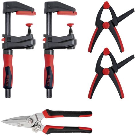 Bessey DIY Kit SET1-A Utensili di Serraggio e Taglio