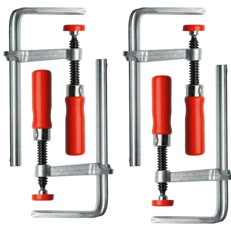 Guide Rail Plunge Saw Steel Table Clamps gtr 120/60 BE104908 Four Pack - Bessey