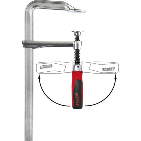 Bessey GZ30-12KG Sargento de tornillo todo acero robusto