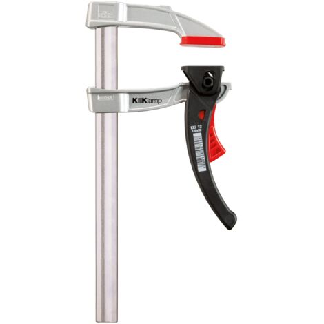 Bessey KliKlamp Quick Release Ratchet F Clamp Light and Strong KLI 120/80