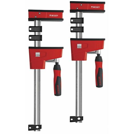 Bessey KRE60 – 2 K Body clamp Twin Pack, rosso