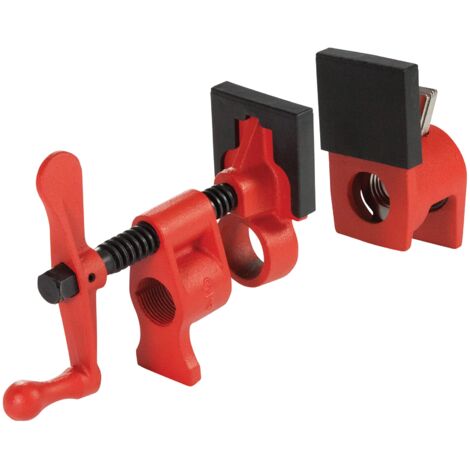 Bessey PC34-2 - Fascetta stringitubo 3/4", profondità 2 3/8", colore: Rosso