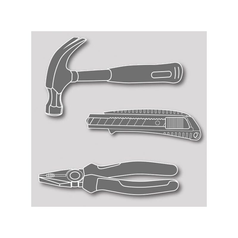Image of Erdi - Bessey Falzzange 90° gebogen D351-60