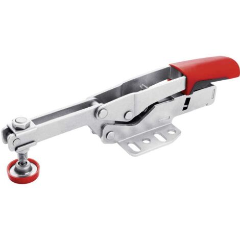 Bessey – Pince de serrage horizontal 35 mm – Capacité de serrage 1100 N – Corps en tôle d'acier – Poignée bi-matière pour confort - STC-HH20