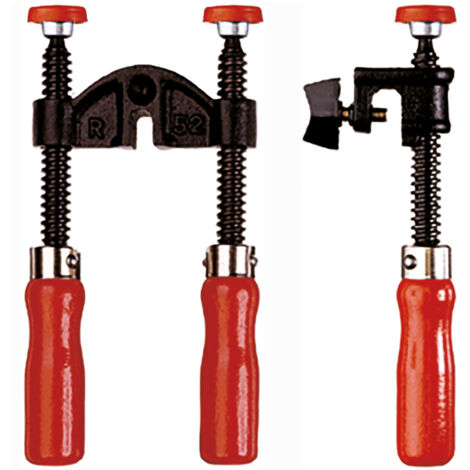 Bessey – Presse à chant 2 vis de serrage – Étrier acier traité – Longueur 213 cm – Épaisseur de rail 13 mm – Pour ébénisterie et aménagement intérieur - KT5-2