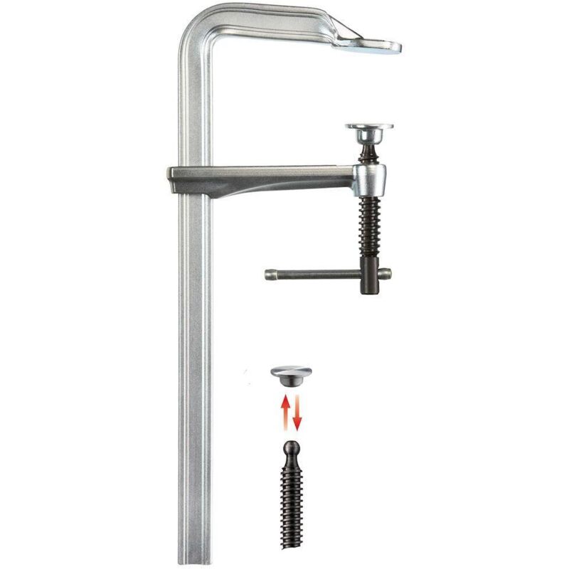 Bessey - Vis de serrage en acier forgé gz-k 200 mm GZ20K