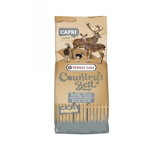 Best Caprina 3 & 4 Pellet del paese. Pellet di manutenzione e gestazione per capre e cervi. La pellet Caprina 3 e 4 è un alimento complementare per capre, cervi, fiamme e alpaca da 3 mesi e durante l'
