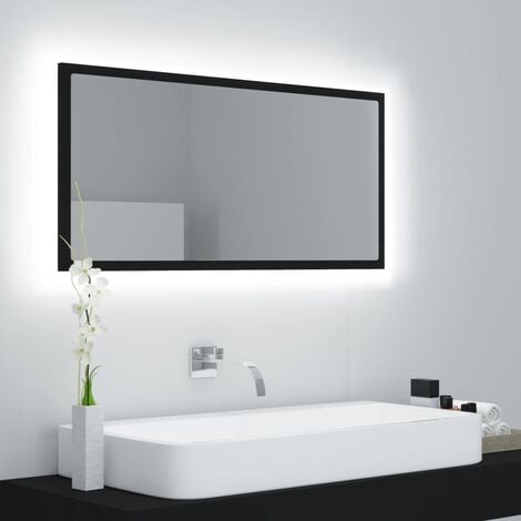 Specchio Da Bagno retroilluminato LED SMART (150x90cm) Retroiluminato con  illuminazione con Interruttore Freddo Bianco