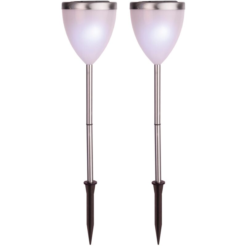Star Trading Vigo lampe de jardin solaire lot de 2 Star Trading Vigo lampe de jardin solaire lot de 2