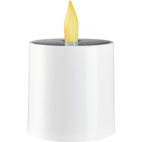 Best Season 479-92 LED-Kerze, Plastik, weiß, 7.3 x 7.3 x 11.0 cm