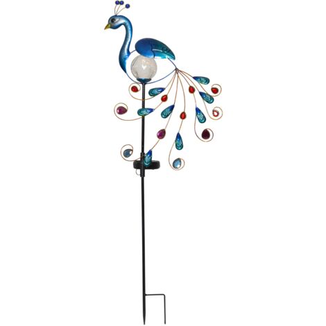 Best Season LED-Solarstab, multicolor, ca 35 x 8 x 80cm, 481-26