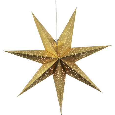 Best Season Papierstern "Dot 70", gold, 70 cm
