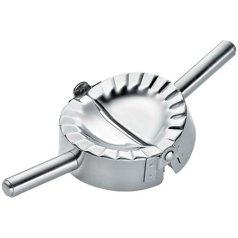 Best Utensils Empanada-Presse aus Edelstahl, Ravioliform, Knödelformer, Teigschneider, Küche