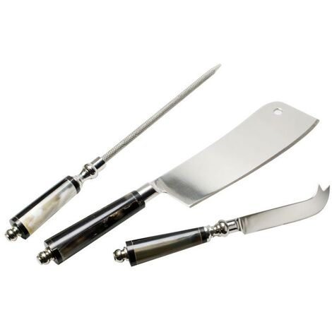Besteck mit 3 Messern cm22/30