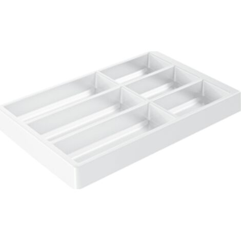 Besteckablage HETTICH Arcitech - Orgatray 470 500 mm - Länge 450 mm - Weiß - 9207224