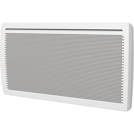 Bestherm – Radiateur électrique panneau rayonnant 2000W – Montée en température rapide – Thermostat électronique avec détection ouverture fenêtres – Blanc