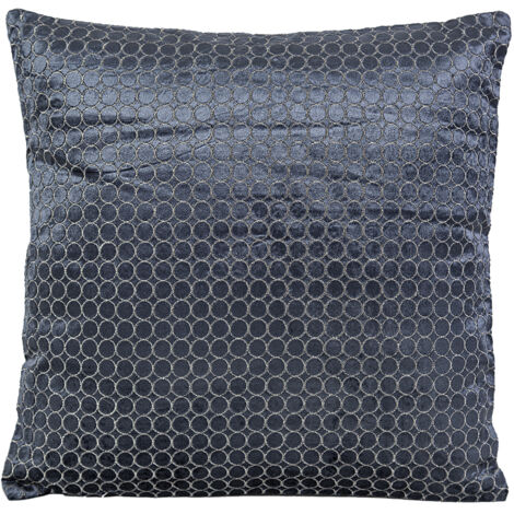 Besticktes Samtkissen 45x45x10cm