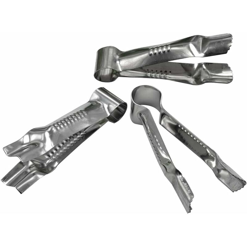 Bestonzon Set di 3 pinze pizzo in acciaio