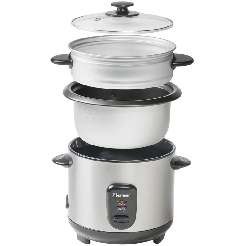 

Arrocera Asia Lounge ARC100AS acero 1 L 400 W - Bestron