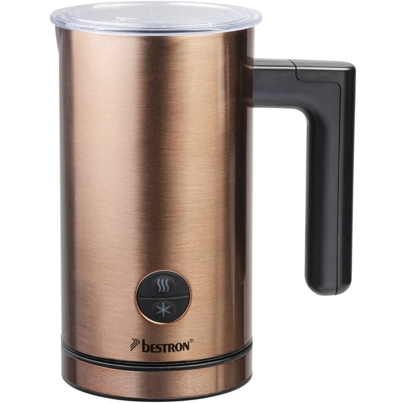 

Espumador de leche AMK1000CO 550 W cobre - Amarillo - Bestron