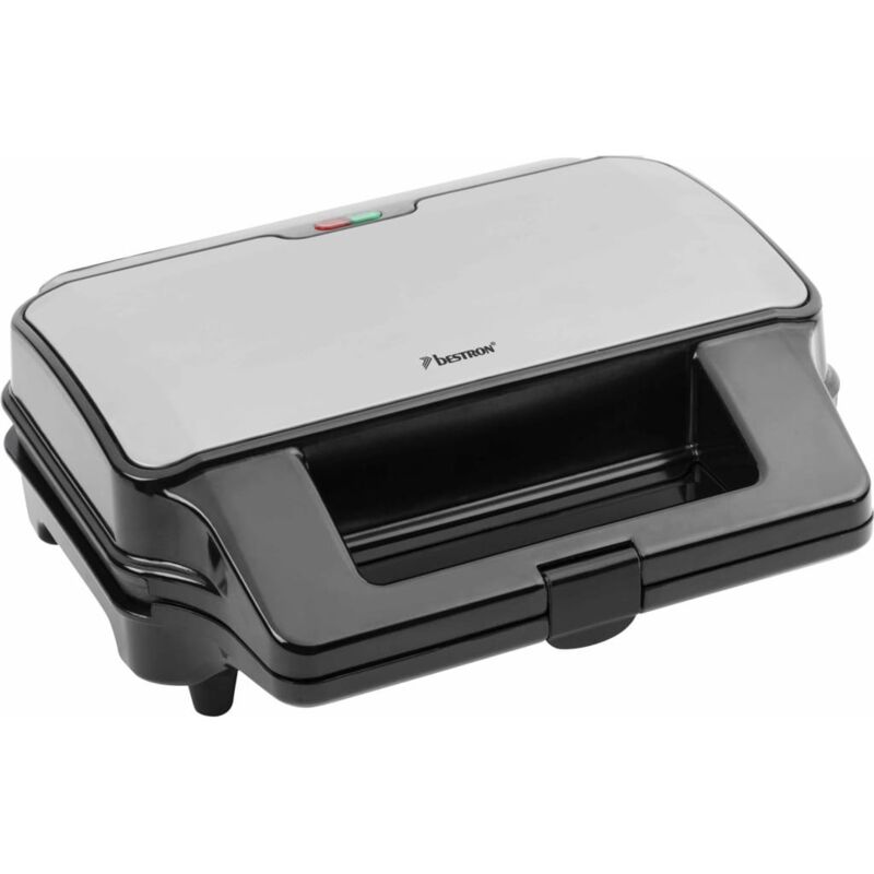 

Grill 3 en 1 900 W negro de acero inoxidable ASG90XXL - Plateado - Bestron