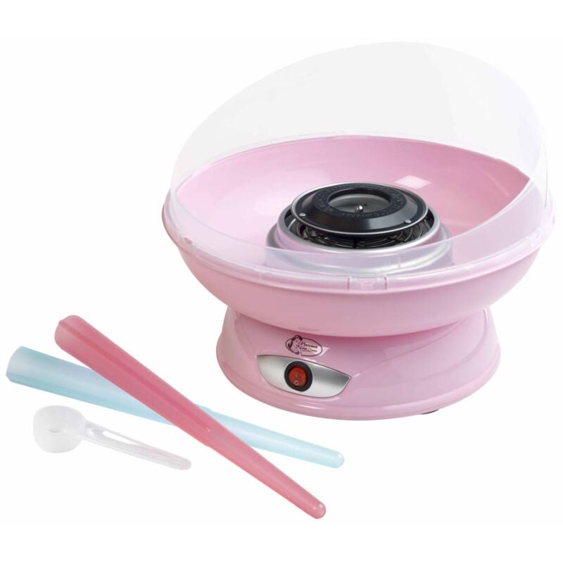 

Máquina de algodón de azúcar ACCM370 plástico rosa - Rosa - Bestron