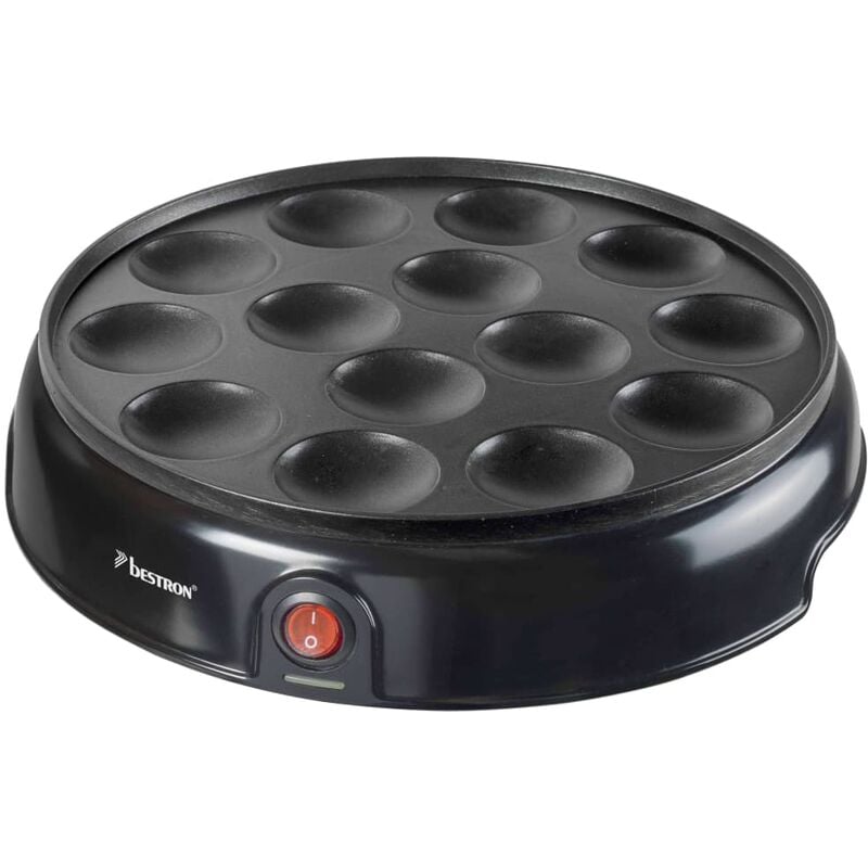 

Máquina de crepes holandeses APFM700Z 800 W negro - Negro - Bestron