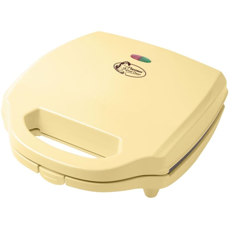 Bestron - Máquina para hacer pasteles AGHM200 900 w vainilla Amarillo