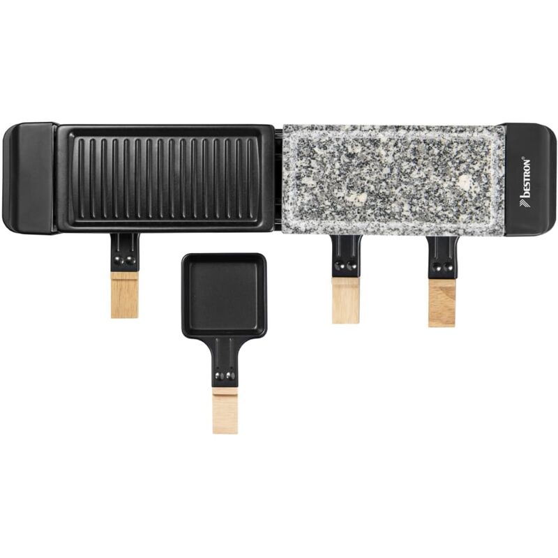 

Parrilla raclette ARG200BW madera negro 650 W - Negro - Bestron