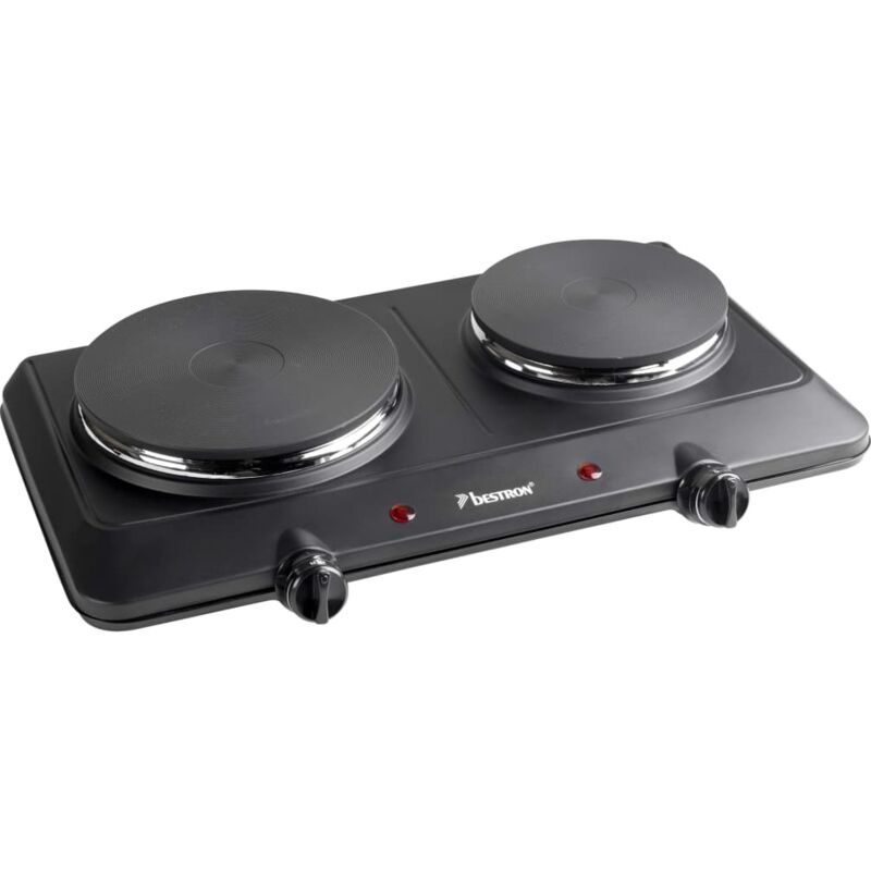 

Placa de cocina doble AHP250D 2250 W - Negro - Bestron