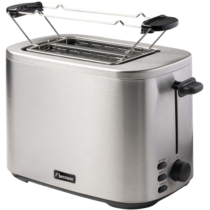 

Tostadora ATO800STE acero inoxidable 800 W - Plateado - Bestron