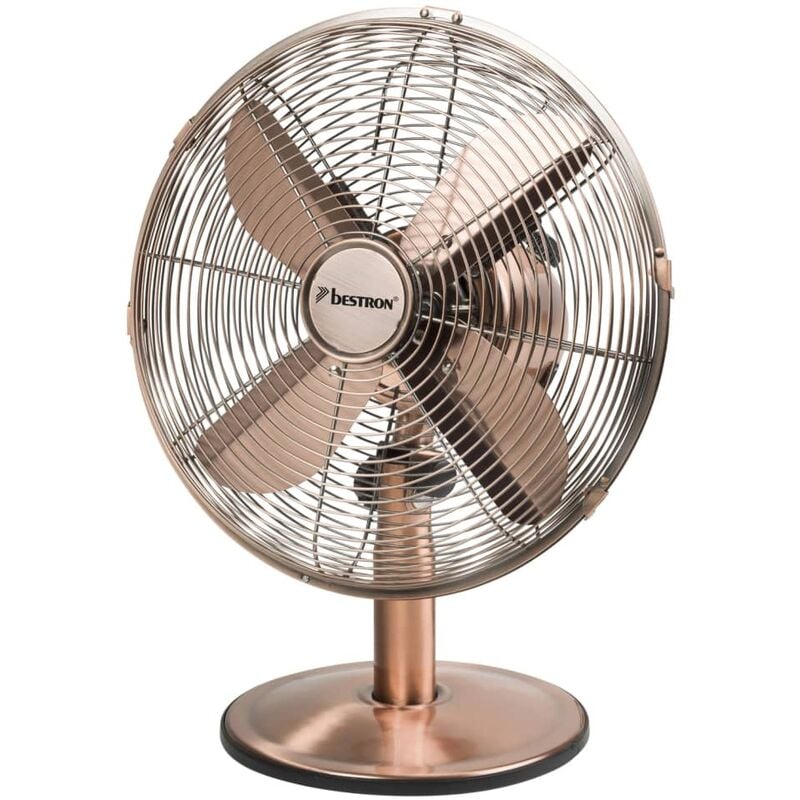 

Ventilador de mesa retro DFT35CO 35 cm cobre - Marrón - Bestron