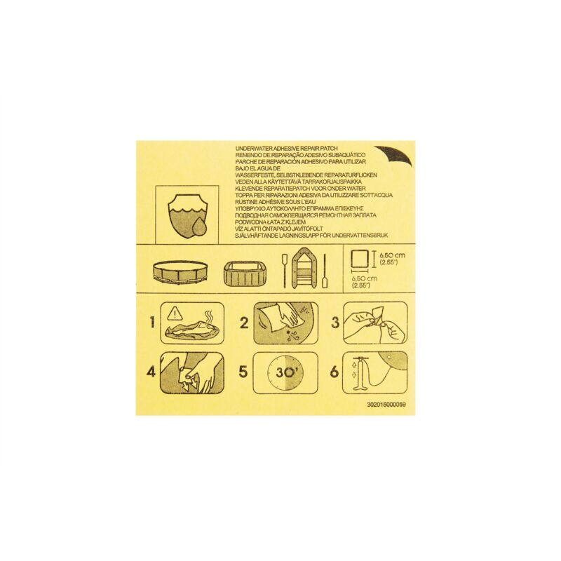 Patch de reparation adhesif sous marin 3272823 3272823 3272823