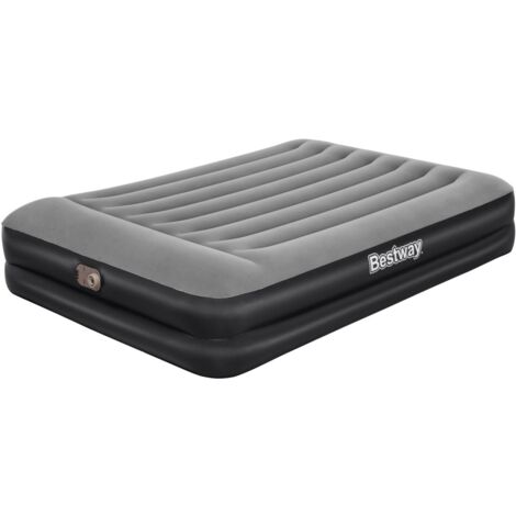 Bestway 2 Personen Luftbett Anthrazit Camping Komfort