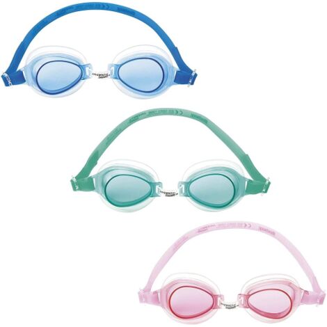 Bestway 21002 occhialini occhiali tipo junior con molla per piscina mare colori assortiti
