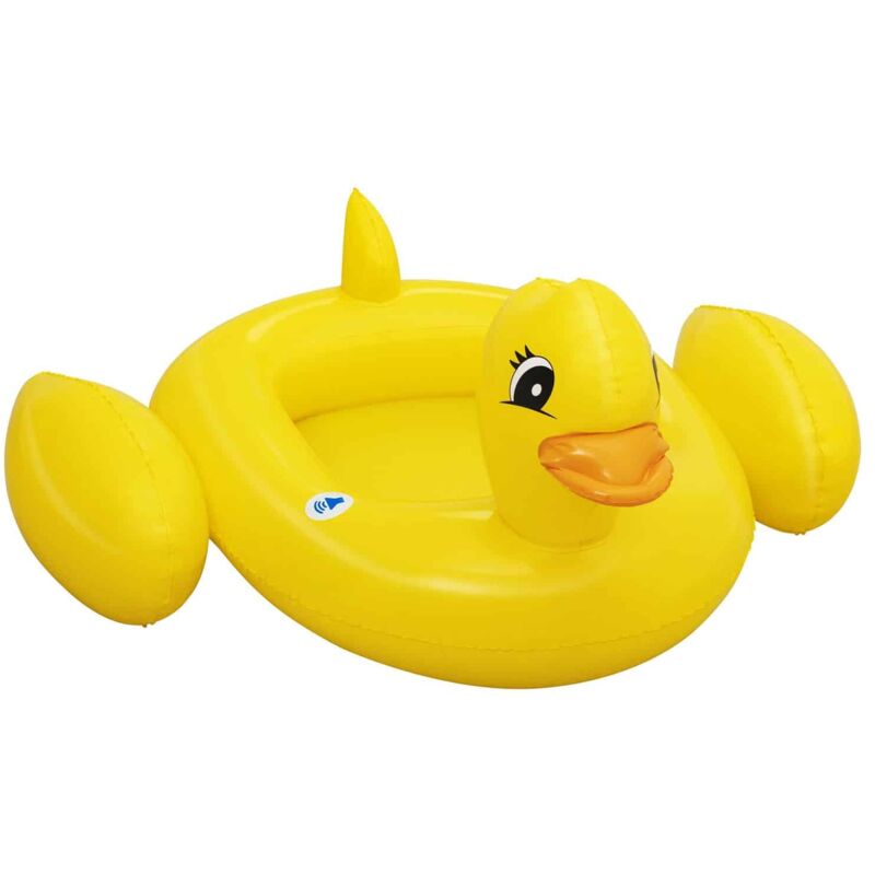 Patito Inflable Con Altavoz Bestway 140×98 Cm – Bluetooth · Fiesta En La Piscina