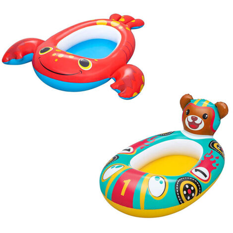 Bestway 34170 23 galleggiante per nuoto da bambini Colori assortiti Barca da bambino
