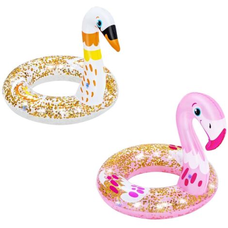 Bestway 36306 schwan schwimmring fur haustiere