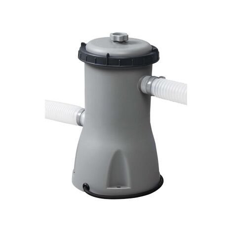 Bestway 38904 Pompa a Filtro, 220 V, 3028 lt/ora, 58117 grigio piscina accessori