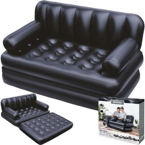 Bestway 5-in-1 Luftsofa Schwarz Komfort Camping