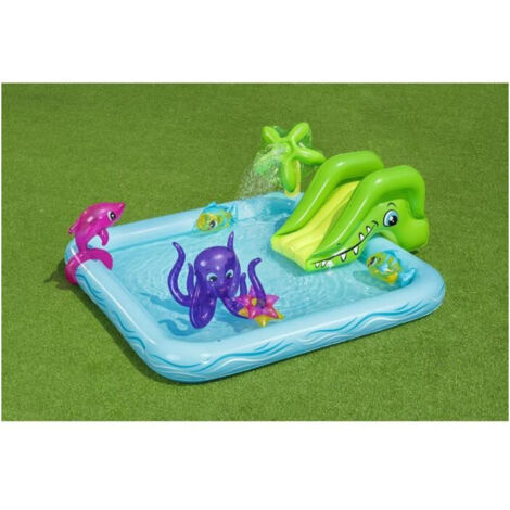 Bestway 53052 Play Center Acquario Fantastico Con Spruzzi Cm. 239X206X86