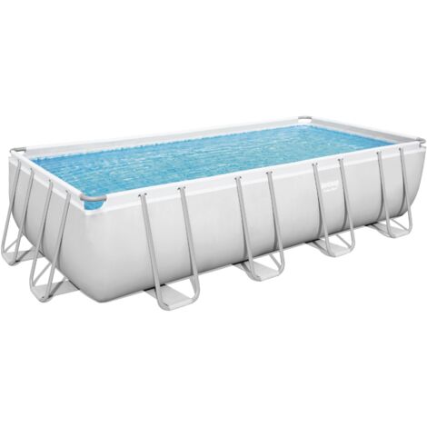 Bestway 56933 Piscina fuori terra solo struttura Power Steel™ da 488x244x122 cm
