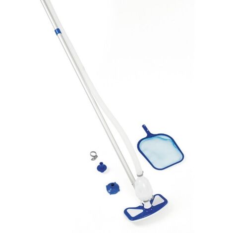 Bestway 58234 kit di manutenzione pulizia aspiratore per piscina fuori terra Aquaclean Flowclear