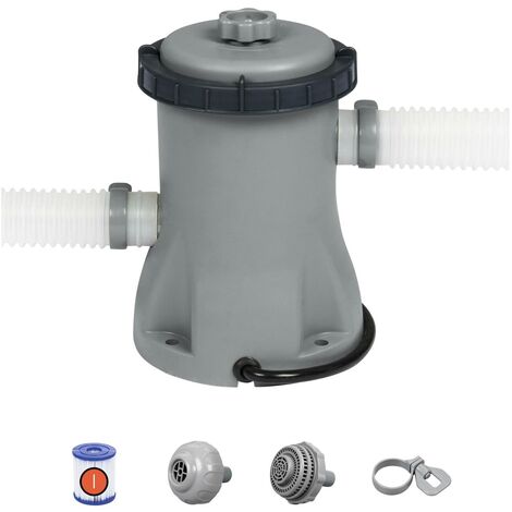 Bestway 58381 Filterpumpe 1249 l/h Poolreinigung Flowerclear + Filterkartusche