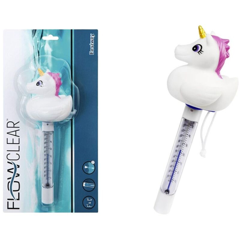 Bestway 58595 Thermomètre de piscine licorne