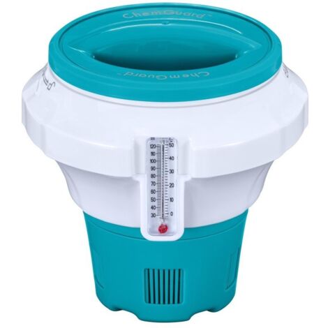 Bestway 58701 ChemGuard Chemikalienspender mit Thermometer, groß
