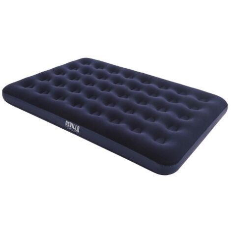 Bestway 67002 matelas matelas lit double gonflable floque' 191x137x22 cm avec kit de re'paration matelas gonflable