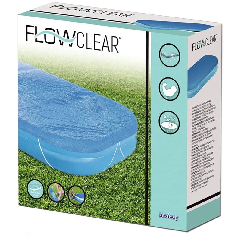 Flowclear Abdeckplane für Family-Pools - Bestway