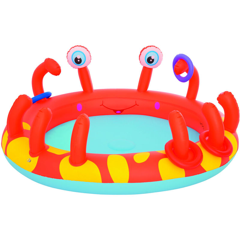 Bestway - piscine gonflable pour centre de jeux enfants crabe CM165X150X63 -53058